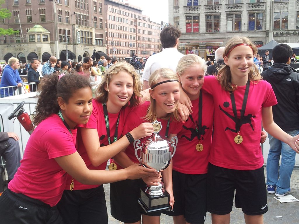 Reiger Girls Finale Straatvoetbal De Dam