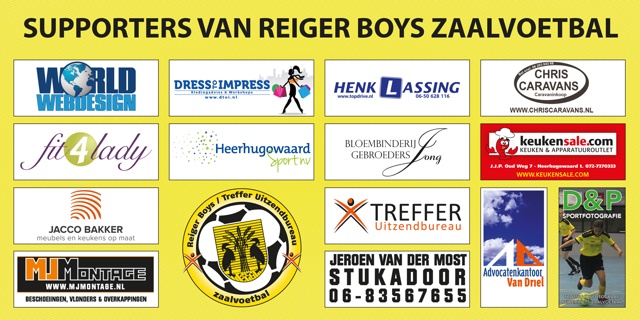 Sponsordoek zaalvoetbal