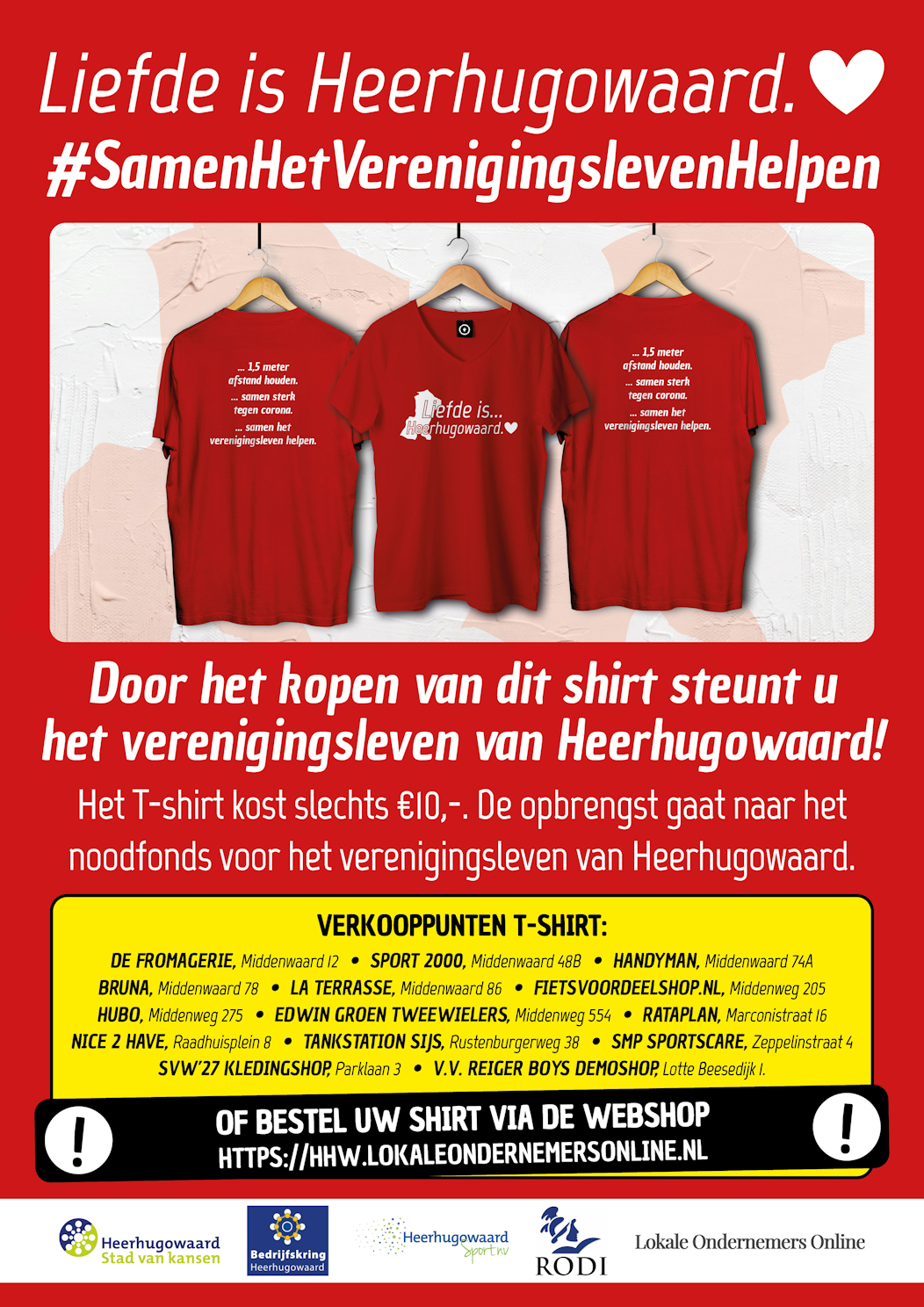 Poster Liefde is Heerhugowaard