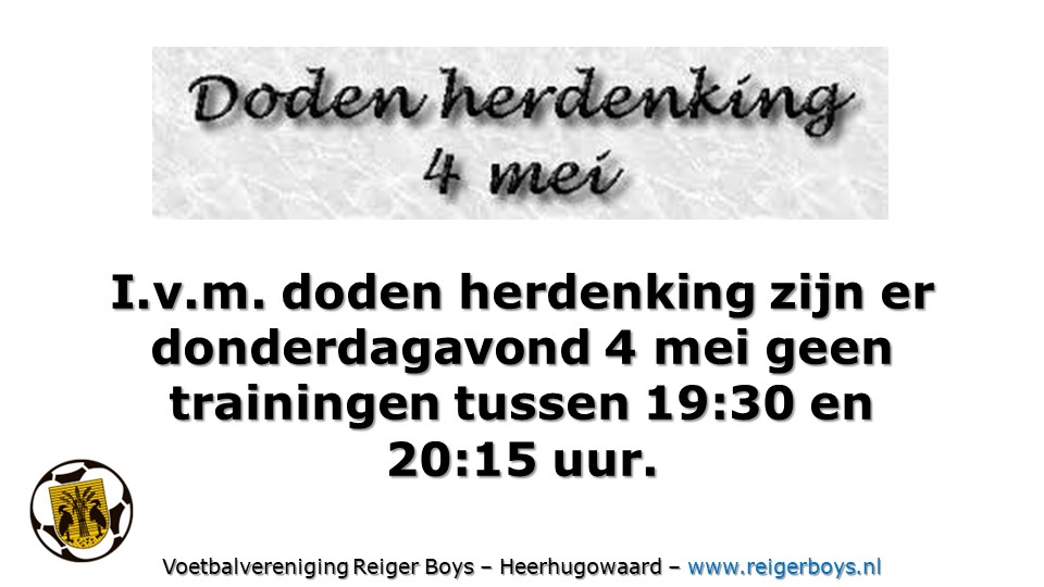 dodenherdenking 4 mei 23