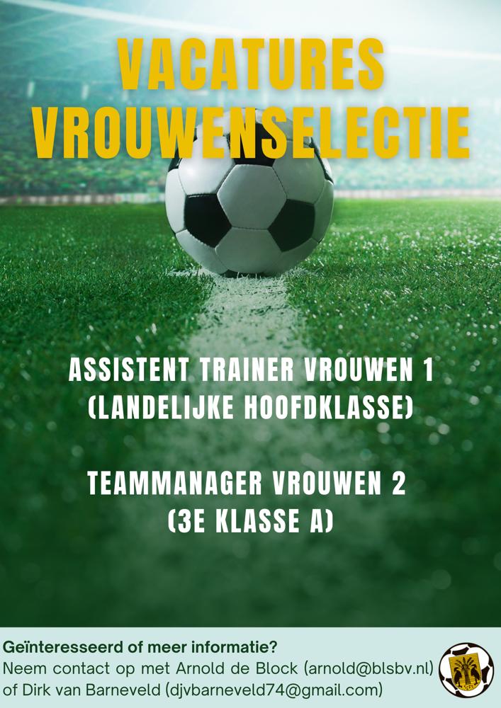 vacature vrouwenselectie