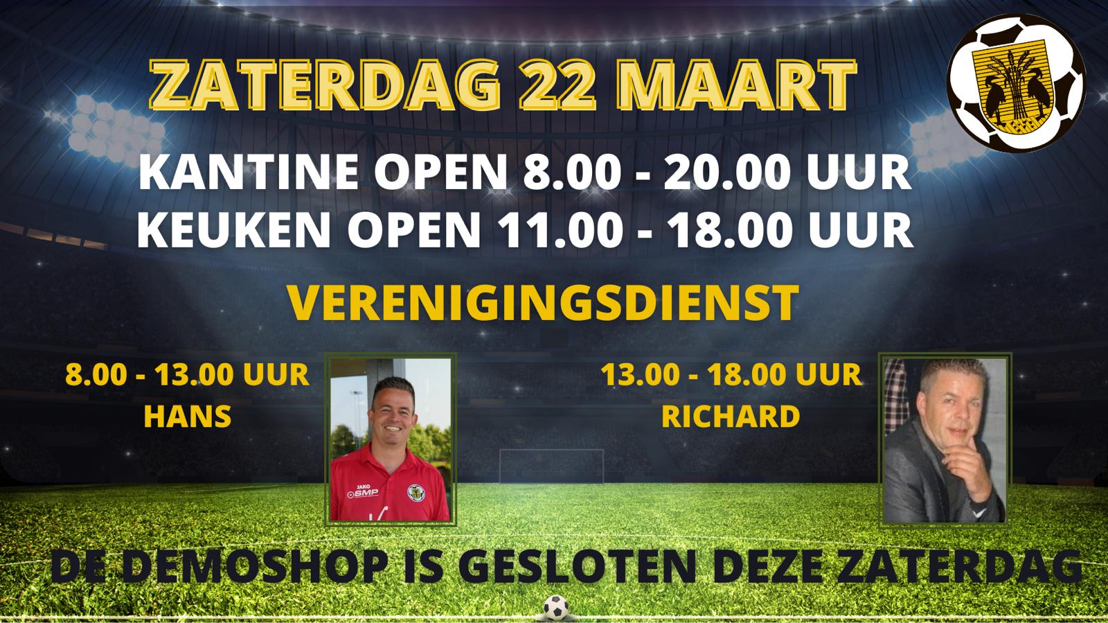 zaterdag 220325
