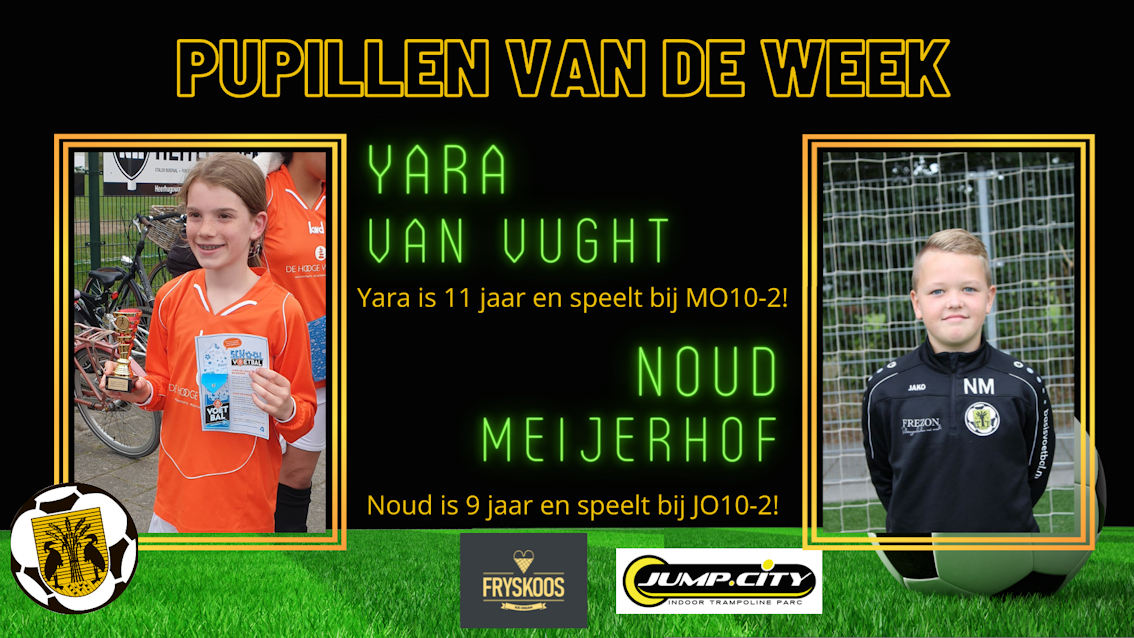 Pupil van de week Yara van Vught Noud Meijerhof 30.04.2022 site