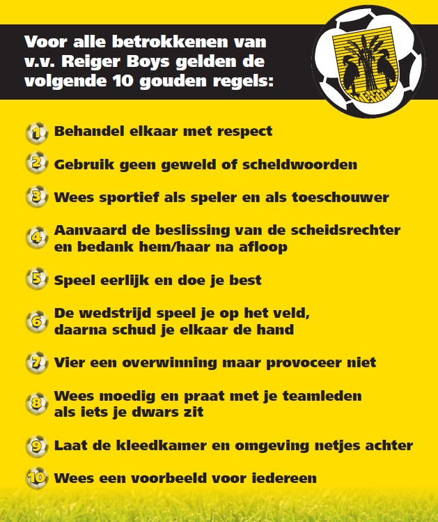 10 gouden regels