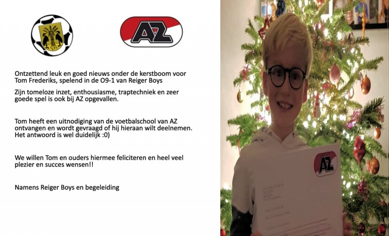 Uitnodiging Tom Frederiks