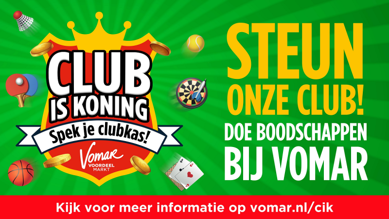Vomar club is koning