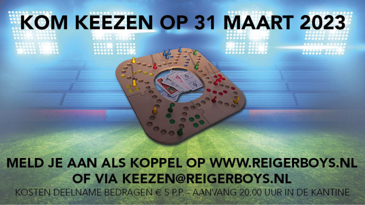 Keezen social 31 maart