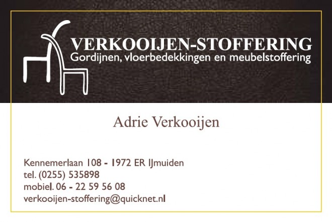 Verkooijen stoffering